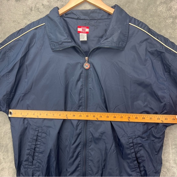 Vintage Athletic Works Windbreaker Jacket Bomber Retro Streetwear Men’s Large - Picture 4 of 5